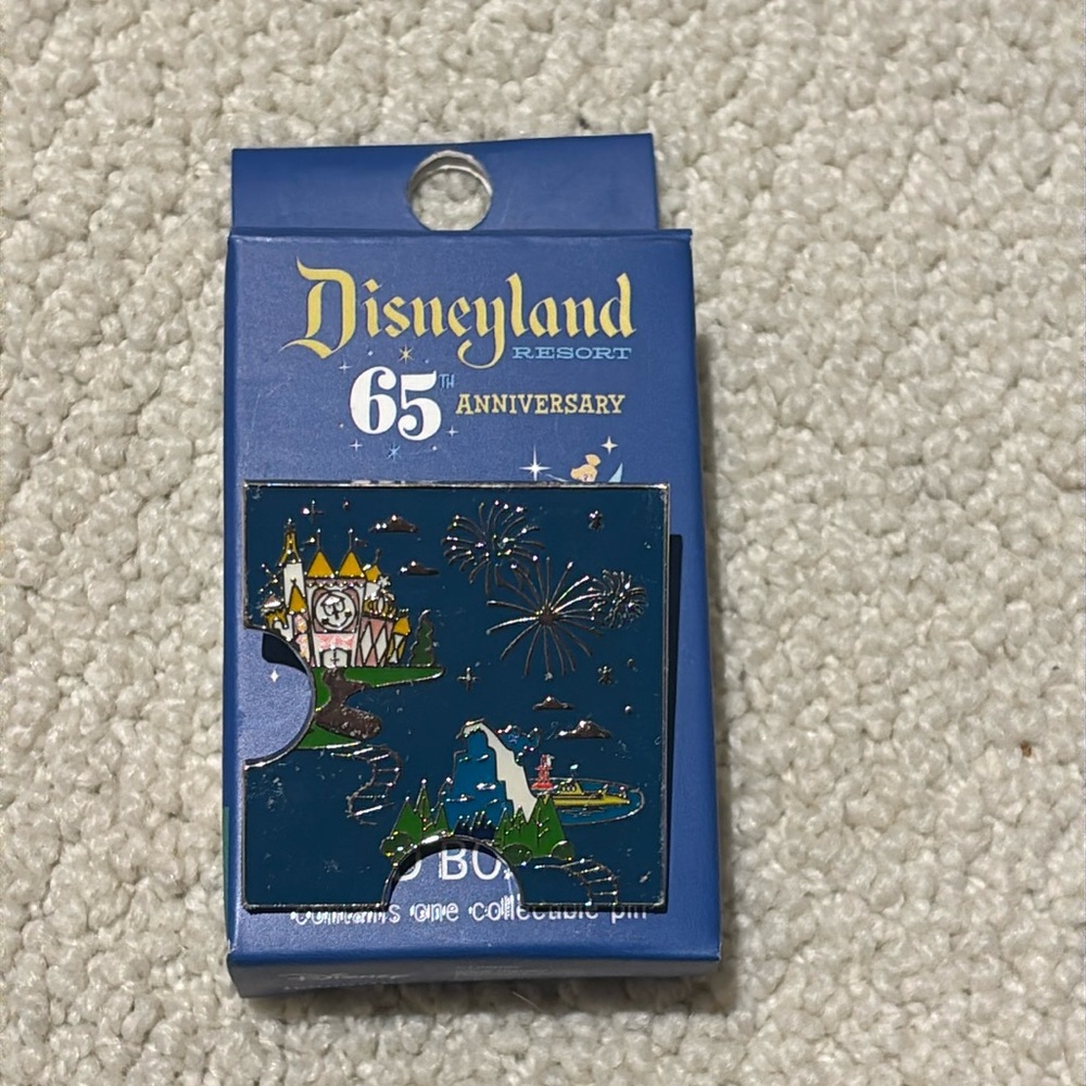 Disneyland 65th Anniversary Loungefly Map Pin Blind Box